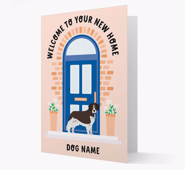 Welcome To Your New Home: Personalised {breedFullName} Card